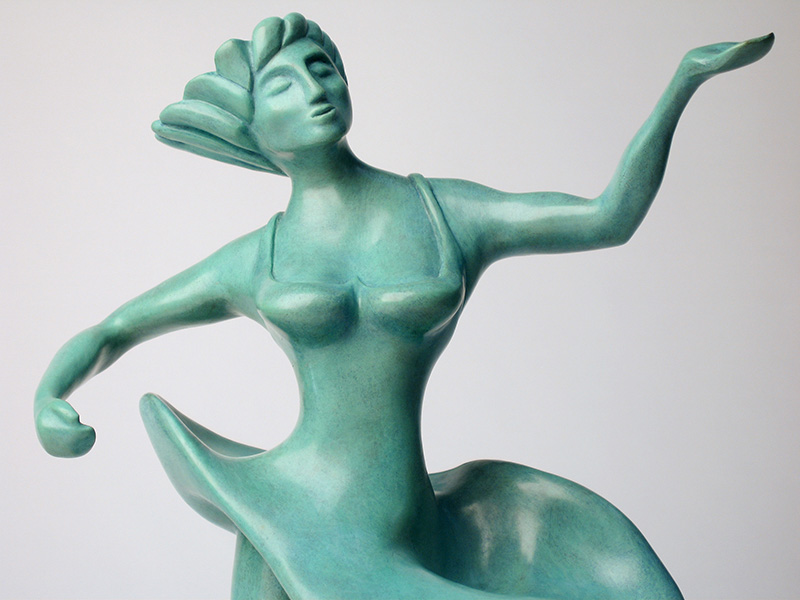 bronze sculpture euphoria
